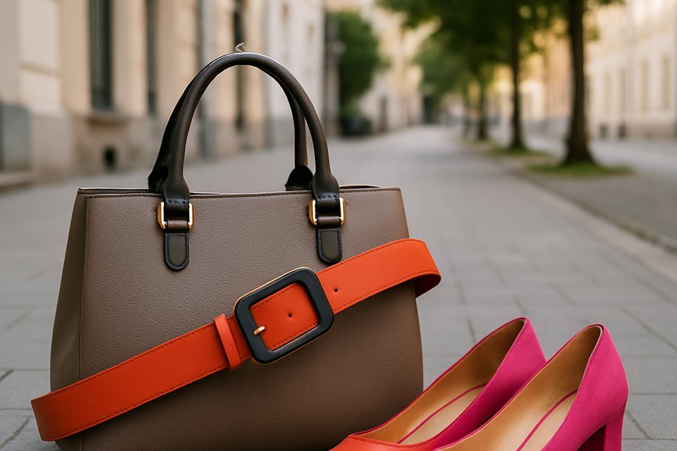 6 erros comuns ao combinar bolsa, cinto e sapato no dia a dia